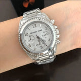 Michael Kors Blair Silver Dial Silver Steel Strap Watch for Women - MK5165 Authentic Buy Shop Now