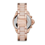 Michael Kors Wren Crystals Rose Gold Dial Rose Gold Steel Strap Watch for Women - MK6096 Authentic Buy Shop Now