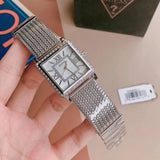 Guess Highline White Dial Silver Mesh Bracelet Watch For Women - W0826L1 Authentic Buy Shop Now