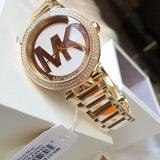 Michael Kors Parker White Dial Two Tone Steel Strap Watch for Women - MK6313 Authentic Buy Shop Now