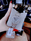 Guess Trend Diamonds Silver Dial Silver Steel Strap Watch for Women - GW0512L1 Authentic Buy Shop Now