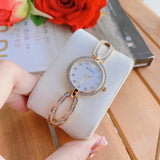 Bulova Crystal Collection Mother of Pearl Dial Gold Steel Strap Watch for Women - 98L225 Authentic Buy Shop Now