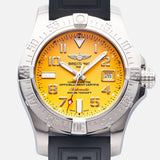 Breitling Avenger II Seawolf Yellow Dial Mens Watch - A1733110/I519/153S Authentic Buy Shop Now
