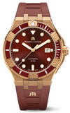Maurice Lacroix Aikon Venturer Asia Special Edition Red Dial Red Rubber Strap Watch For Men - AI6058-BRZ6B-530-6 Authentic Buy Shop Now