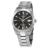 Tissot Gentleman Powermatic 80 Silicium Black Dial Silver Steel Strap Watch For Men - T127.407.11.061.01 Authentic Buy Shop Now