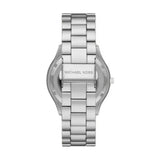 Michael Kors Slim Runway Silver Dial Silver Steel Strap Watch For Women - MK4502 Authentic Buy Shop Now