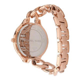 Michael Kors Slim Runway Rose Gold Dial Rose Gold Steel Strap Watch for Women - MK3223 Authentic Buy Shop Now
