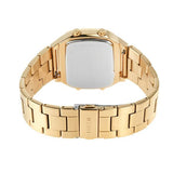 Fossil Retro Digital Gold Dial Gold Steel Strap Watch for Men - FS5843 Authentic Buy Shop Now