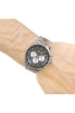 Hugo Boss Trophy Chronograph Grey Dial Silver Steel Strap Watch for Men - 1513634 Authentic Buy Shop Now