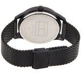 Tommy Hilfiger Brooklyn Black Dial Black Mesh Bracelet Watch for Men - 1791507 Authentic Buy Shop Now
