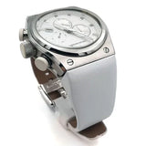 Emporio Armani Sportivo Analog Quartz White Dial White Rubber Strap Watch For Men - AR6103 Authentic Buy Shop Now