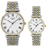 Tissot Everytime Medium White Dial Two Tone Mesh Bracelet Watch For Men - T109.410.22.033.00 Authentic Buy Shop Now