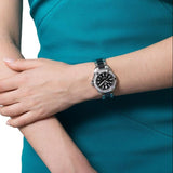 Tag Heuer Aquaracer Quartz Diamonds Black Dial Two Tone Steel Strap Watch for Women - WAY131G.BA0913 Authentic Buy Shop Now