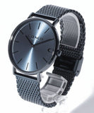 Coach Charles Blue Dial Blue Mesh Bracelet Watch for Men - 14602146 Authentic Buy Shop Now
