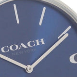 Coach Charles Blue Dial Silver Steel Strap Watch for Men - 14602429 Authentic Buy Shop Now