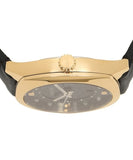 Gucci GG2570 Quartz Black Dial Black Leather Strap Watch For Women - YA142408 Authentic Buy Shop Now