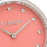 Coach Park Pink Dial Pink Leather Strap Watch for Women - 14503536 Authentic Buy Shop Now