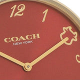 Coach Perry Red Dial Red Leather Strap Watch for Women - 14503722 Authentic Buy Shop Now