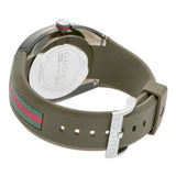Gucci Sync XXL Quartz Brown Dial Brown Leather Strap Watch For Men - YA137106 Authentic Buy Shop Now