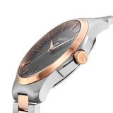 Gucci G Timeless Grey Dial Two Tone Steel Strap Watch For Men - YA126446 Authentic Buy Shop Now