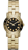 Marc Jacobs Amy Black Dial Gold Steel Strap Watch for Women - MBM3336 Authentic Buy Shop Now