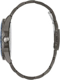 Guess Odyssey Quartz Blue Dial Gunmetal Steel Strap Watch For Men - W1107G5 Authentic Buy Shop Now