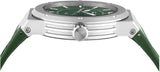 Salvatore Ferragamo F-80 Classic Green Dial Green Rubber Strap Watch for Men - SFHY02722 Authentic Buy Shop Now