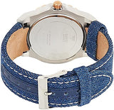 Guess Limelight Quartz Analog Blue Dial Blue Denim Strap Watch For Women - W0775l10 Authentic Buy Shop Now