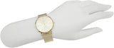 Coach Perry Silver Dial Gold Mesh Bracelet Watch for Women - 14503385 Authentic Buy Shop Now