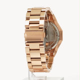 Michael Kors Raquel Analog Rose Gold Dial Rose Gold Steel Strap Watch For Women - MK4688 Authentic Buy Shop Now