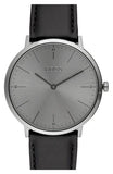 Hugo Boss Modern Grey Dial Black Leather Strap Watch for Men - 1513540 Authentic Buy Shop Now