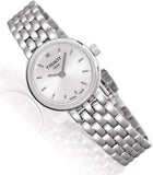 Tissot T Lady Lovely Silver Dial Silver Steel Strap Watch For Women - T058.009.11.031.00 Authentic Buy Shop Now