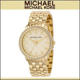 Michael Kors Argyle Glitz Rose Gold Dial Rose Gold Steel Strap Watch For Women - MK3120 Authentic Buy Shop Now