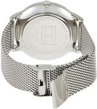 Tommy Hilfiger Hunter Quartz Black Dial Silver Steel Strap Watch for Men - 1791610 Authentic Buy Shop Now