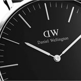 Daniel Wellington Classic Bristol Black Dial Brown Leather Strap Watch For Men - DW00100143 Authentic Buy Shop Now
