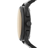 Fossil Machine Chronograph Black Dial Black Leather Strap Watch for Men - FS5586 Authentic Buy Shop Now