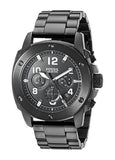 Fossil Machine Chronograph Black Dial Black Steel Strap Watch for Men - FS4927 Authentic Buy Shop Now
