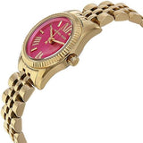 Michael Kors Lexington Quartz Pink Dial Gold Steel Strap Watch For Women - MK3270 Authentic Buy Shop Now