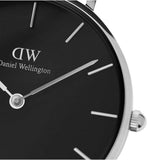 Daniel Wellington Classic Petite St Mawes Black Dial Brown Leather Strap Watch For Women - DW00100181 Authentic Buy Shop Now