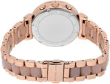 Michael Kors Sofie Chronograph Rose Gold Dial Rose Gold Steel Strap Watch For Women - MK6560 Authentic Buy Shop Now