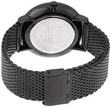 Tommy Hilfiger Brooklyn Black Dial Black Mesh Bracelet Watch for Men - 1791507 Authentic Buy Shop Now