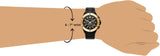 Michael Kors Lennox Chronograph Black Dial Black Steel Strap Watch For Men - MK8941 Authentic Buy Shop Now