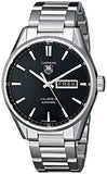 Tag Heuer Carrera Calibre 5 Automatic Black Dial Silver Steel Strap Watch for Men - WAR201A.BA0723 Authentic Buy Shop Now