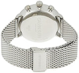Calvin Klein High Noon Chronograph Blue Dial Silver Mesh Bracelet Watch for Men - K8M2712N Authentic Buy Shop Now
