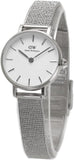Daniel Wellington Classic Petite Sterling White Dial Silver Mesh Bracelet Watch for Women - DW00100442 Authentic Buy Shop Now