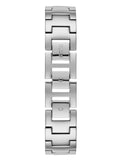 Guess Muse Quartz White Dial Silver Steel Strap Watch For Women - W1008l1 Authentic Buy Shop Now