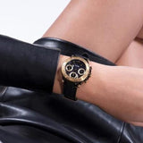Guess Cosmic Multifunction Black Dial Black Silicone Strap Watch For Women - GW0466L1 Authentic Buy Shop Now