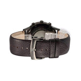Emporio Armani Sportivo Black Dial Brown Leather Strap Watch For Men - AR2462 Authentic Buy Shop Now