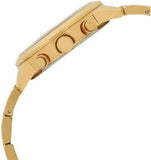 Guess Mini Sunrise Quartz Analog Orange Dial Gold Steel Strap Watch For Women - W0448L7 Authentic Buy Shop Now