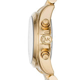 Michael Kors Lexington Quartz Gold Dial Gold Steel Strap Watch For Women - MK6267 Authentic Buy Shop Now